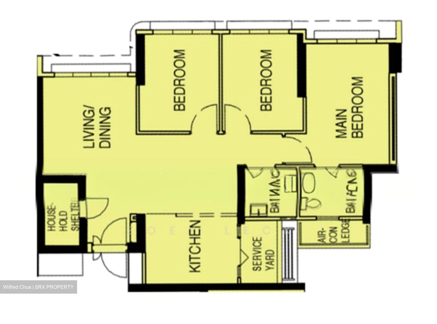 Blk 154A Bedok South Horizon (Bedok), HDB 4 Rooms #588072691